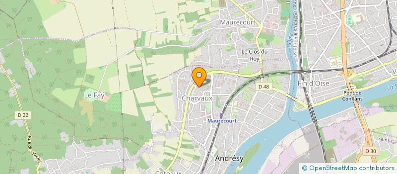 localisation de l'entreprise MADAME MICHELE CARDOT  ANDRESY