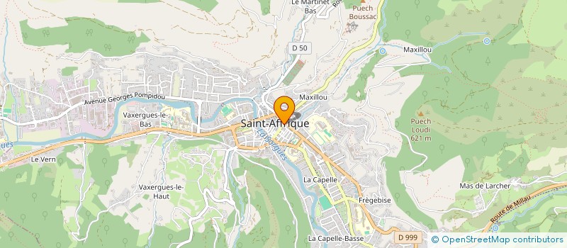 localisation de l'entreprise MADAME MICHELE CARTAILLAC  SAINT-AFFRIQUE