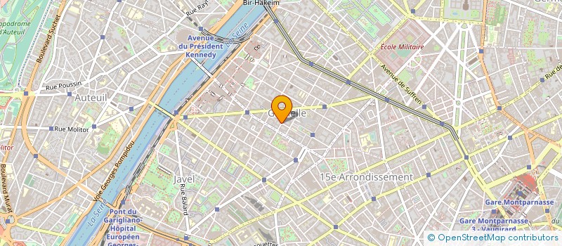 localisation de l'entreprise MADAME MICHELE CHANET  PARIS