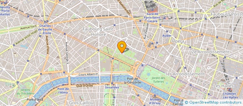 localisation de l'entreprise MADAME MICHELE CHAPPUIS  PARIS