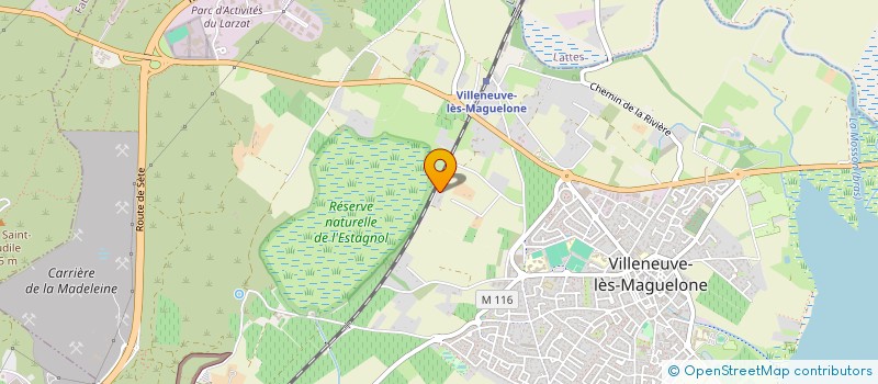 localisation de l'entreprise MADAME MICHELE CHARLES  VILLENEUVE-LES-MAGUELONE