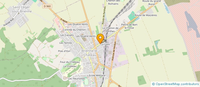 localisation de l'entreprise MADAME MICHELE CHARPENTIER à BRIENNE-LE-CHATEAU