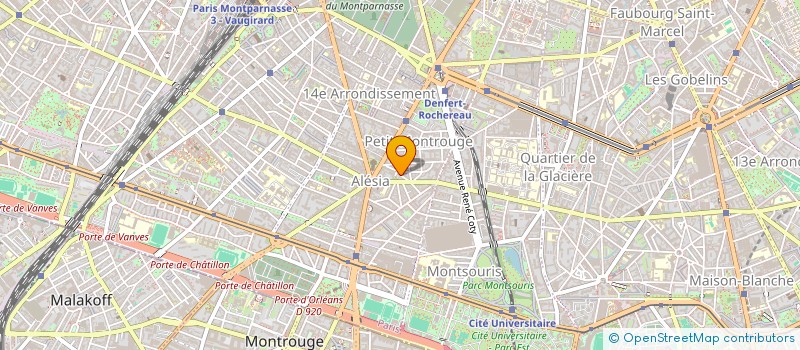 localisation de l'entreprise MADAME MICHELE CHAUTARD-LEDUC  PARIS