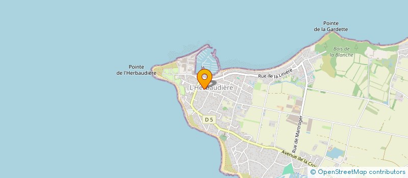 localisation de l'entreprise MADAME MICHELE CHAUVIN à NOIRMOUTIER-EN-L'ILE