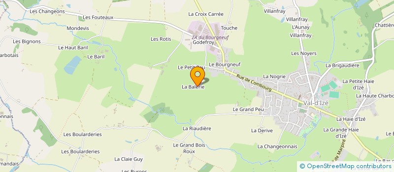 localisation de l'entreprise MADAME MICHELE CHEMIN  VAL-D'IZE