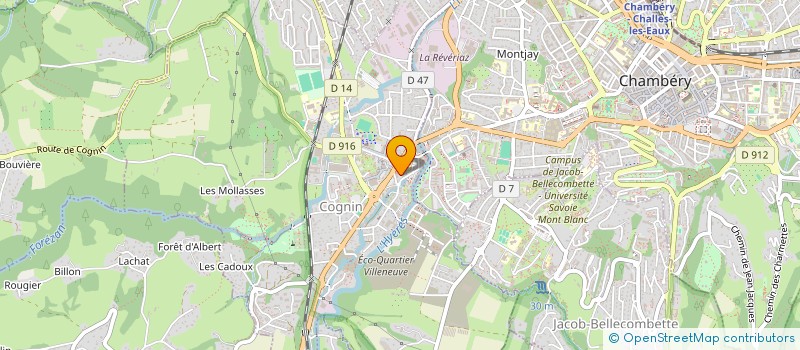 localisation de l'entreprise MADAME MICHELE CHOLLET  COGNIN