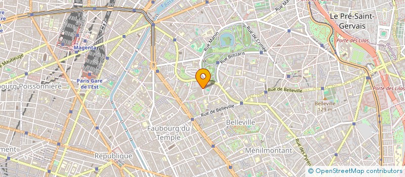 localisation de l'entreprise MADAME MICHELE CLAVEQUIN à PARIS