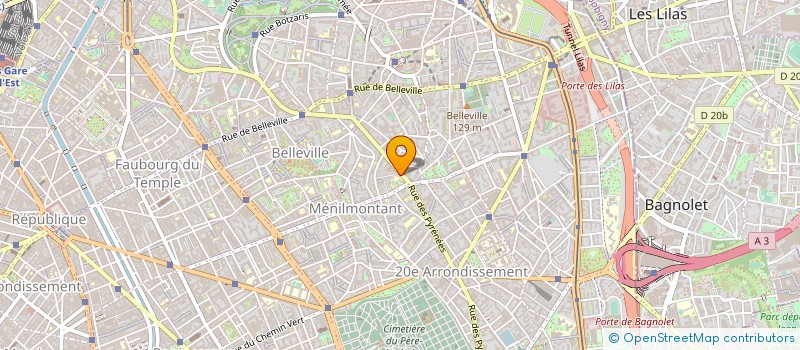 localisation de l'entreprise MADAME MICHELE COHEN  PARIS