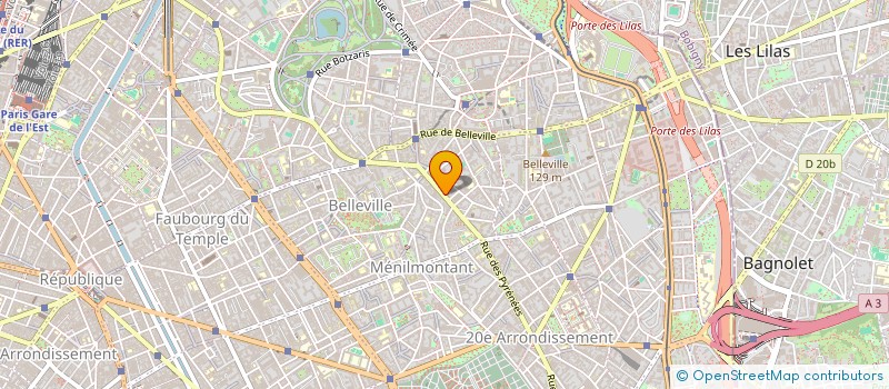 localisation de l'entreprise MADAME MICHELE COIFFIER BUCCHANER  PARIS