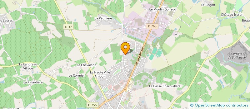 localisation de l'entreprise MADAME MICHELE COLLINEAU à VALLET