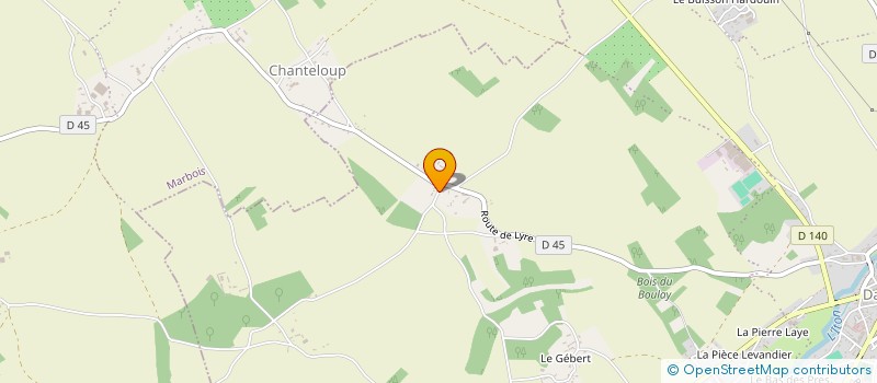 localisation de l'entreprise MADAME MICHELE COMPAIN  MESNILS-SUR-ITON