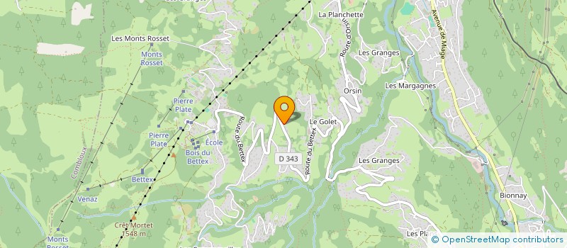 localisation de l'entreprise MADAME MICHELE CONSEIL  SAINT-GERVAIS-LES-BAINS