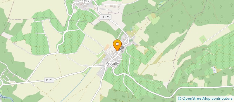 localisation de l'entreprise MADAME MICHELE CORDELAT  TRIGNY