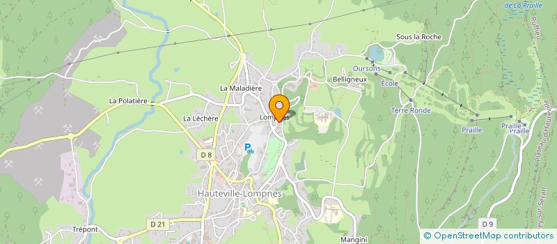 localisation de l'entreprise MADAME MICHELE CROZE à PLATEAU D'HAUTEVILLE