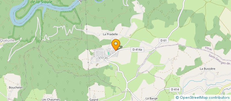 localisation de l'entreprise MADAME MICHELE DARENNE à VITRAC