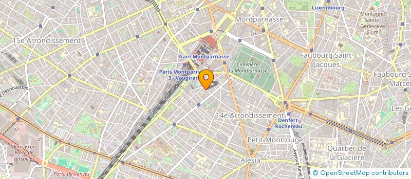 localisation de l'entreprise MADAME MICHELE DARMON  PARIS