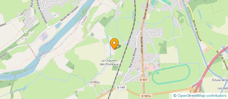 localisation de l'entreprise MADAME MICHELE DAROCOURT  CHALLUY