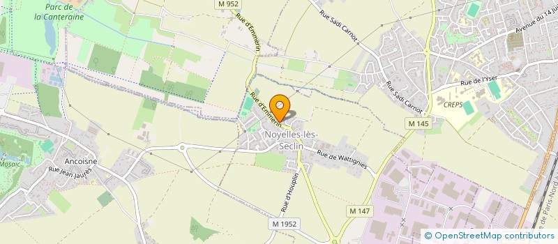 localisation de l'entreprise MADAME MICHELE DAVE  NOYELLES-LES-SECLIN