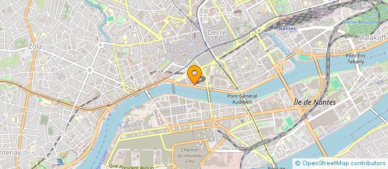localisation de l'entreprise MADAME MICHELE DEFONTAINE  NANTES