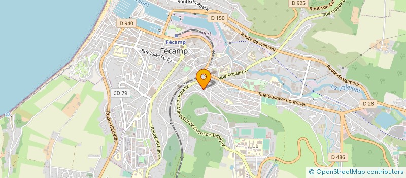 localisation de l'entreprise MADAME MICHELE DELAHAYS  FECAMP