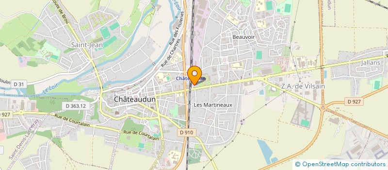 localisation de l'entreprise MADAME MICHELE DENIAU à CHATEAUDUN