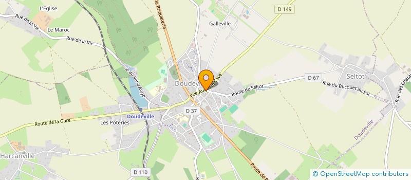 localisation de l'entreprise MADAME MICHELE DEVAUX  ETALLEVILLE