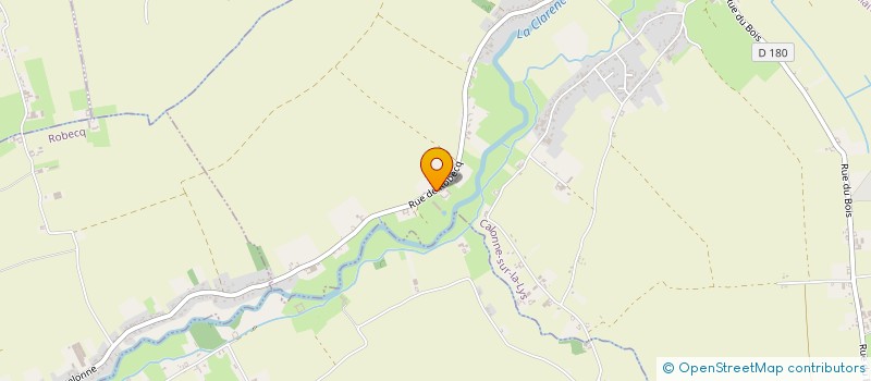 localisation de l'entreprise MADAME MICHELE DHENNIN  CALONNE-SUR-LA-LYS