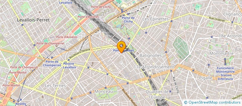 localisation de l'entreprise MADAME MICHELE DUAULT  PARIS