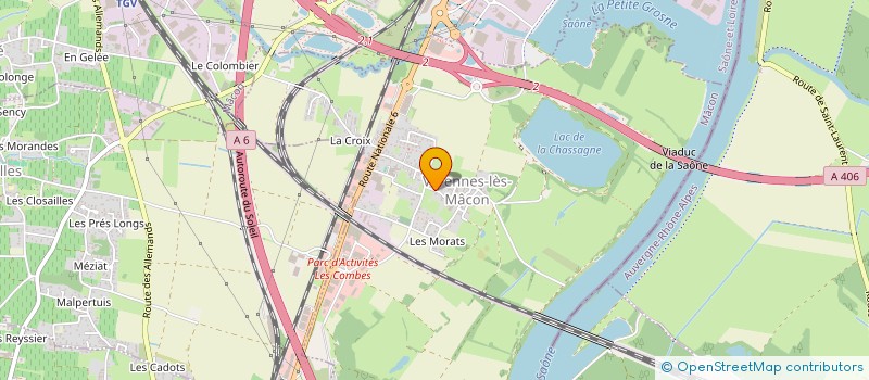 localisation de l'entreprise MADAME MICHELE DUBOIS  VARENNES-LES-MACON