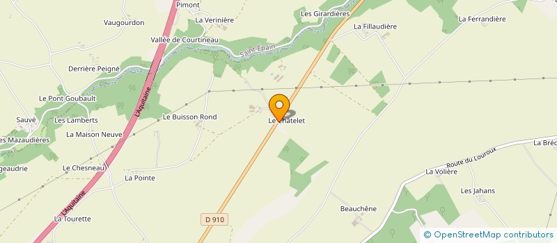 localisation de l'entreprise MADAME MICHELE DUMU  SAINTE-MAURE-DE-TOURAINE