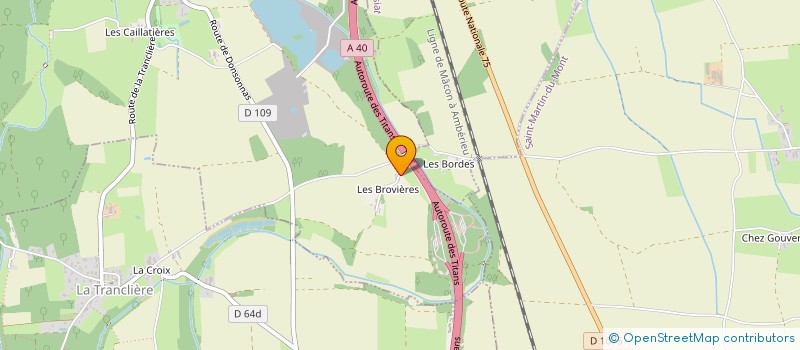 localisation de l'entreprise MADAME MICHELE DURAND  LA CHAPELLE DU CHATELARD