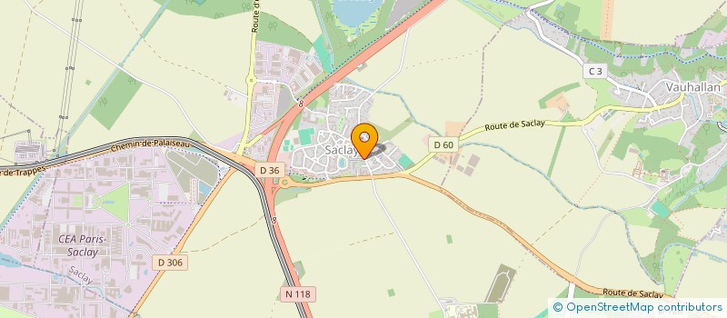 localisation de l'entreprise MADAME MICHELE DURTIS  SACLAY