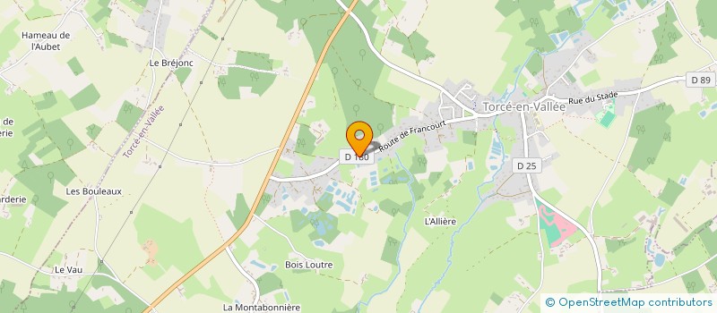localisation de l'entreprise MADAME MICHELE DUVAL à TORCE-EN-VALLEE