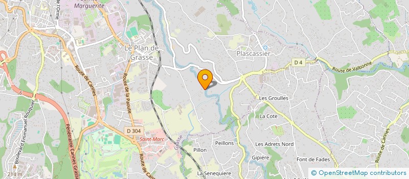 localisation de l'entreprise MADAME MICHELE EL BAZE  GRASSE