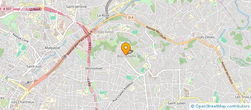 localisation de l'entreprise MADAME MICHELE ESMIEU à MARSEILLE 12EME