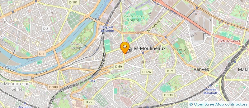 localisation de l'entreprise MADAME MICHELE ESPEYO à ISSY-LES-MOULINEAUX
