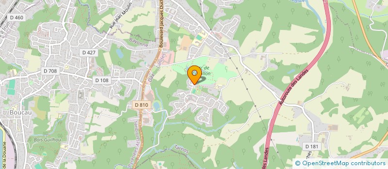 localisation de l'entreprise MADAME MICHELE ETCHEBERRIGARAY  TARNOS