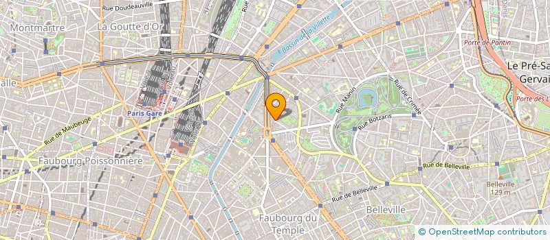 localisation de l'entreprise MADAME MICHELE EVOUNA BRIET  PARIS