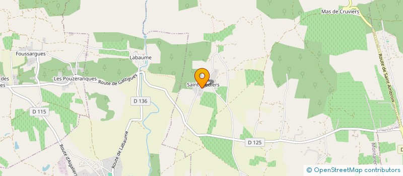 localisation de l'entreprise MADAME MICHELE FARAVEL  MONTAREN-ET-SAINT-MEDIERS