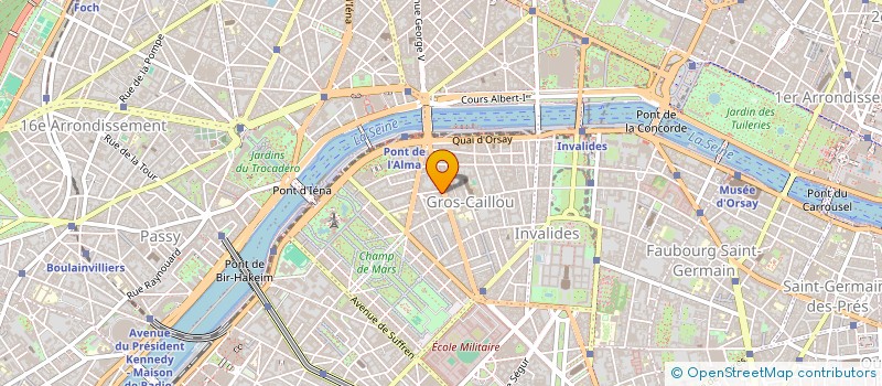 localisation de l'entreprise MADAME MICHELE FERIAL  PARIS