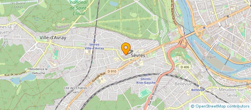 localisation de l'entreprise MADAME MICHELE FICKES à SEVRES