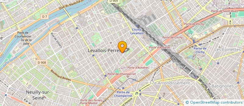 localisation de l'entreprise MADAME MICHELE FLOIRAT à LEVALLOIS-PERRET