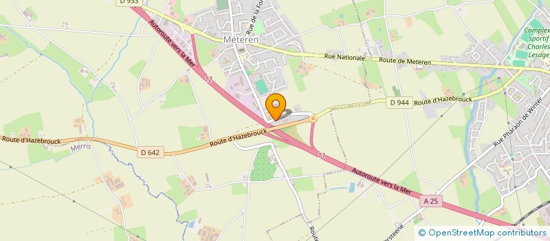 localisation de l'entreprise MADAME MICHELE FOLENS  METEREN