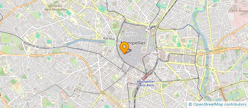localisation de l'entreprise MADAME MICHELE FRANCOIS à MONTPELLIER