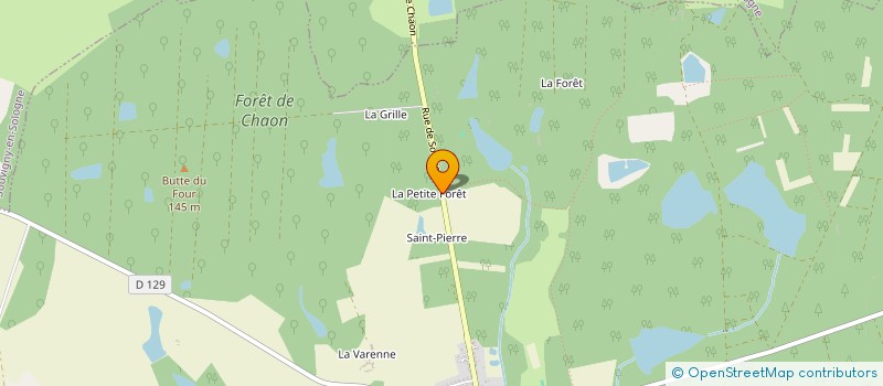 localisation de l'entreprise MADAME MICHELE FRIQUET  CHAON