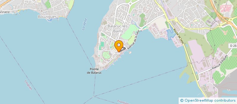 localisation de l'entreprise MADAME MICHELE GARCIA  BALARUC-LES-BAINS