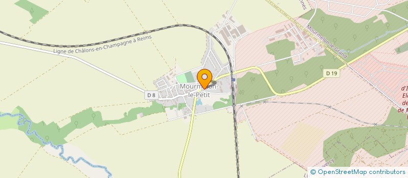 localisation de l'entreprise MADAME MICHELE GARIN  MOURMELON-LE-PETIT