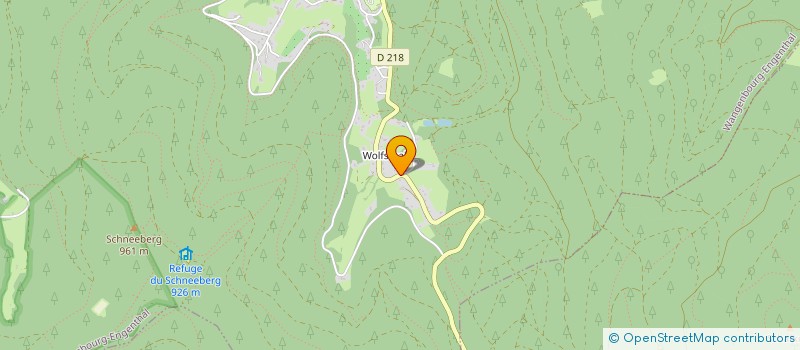 localisation de l'entreprise MADAME MICHELE GASSER  WANGENBOURG-ENGENTHAL