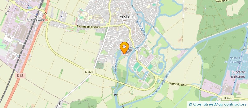 localisation de l'entreprise MADAME MICHELE GAUCKLER  ERSTEIN