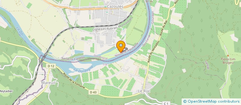 localisation de l'entreprise MADAME MICHELE GAUDERLOT  SAINTE-MONDANE